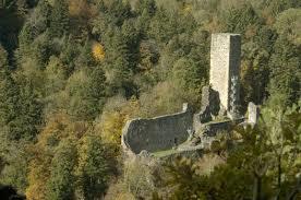 die Burgruine Wieladingen