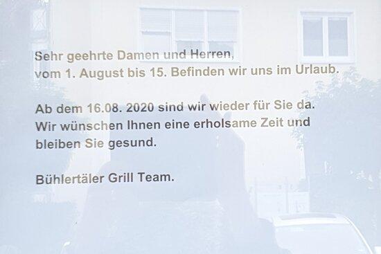 Buhlertaler Grill - Doner & Pizza